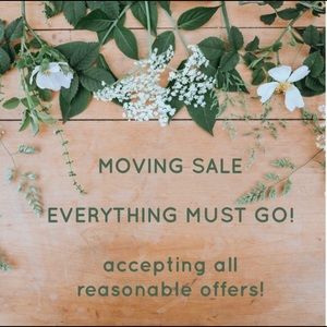 Moving sale! Send me an offer!